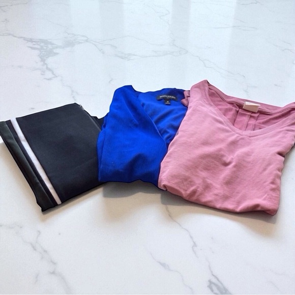 Women’s clothing bundle. 2 tops and pants careerwear office Banana Republic Zara - Picture 2 of 8